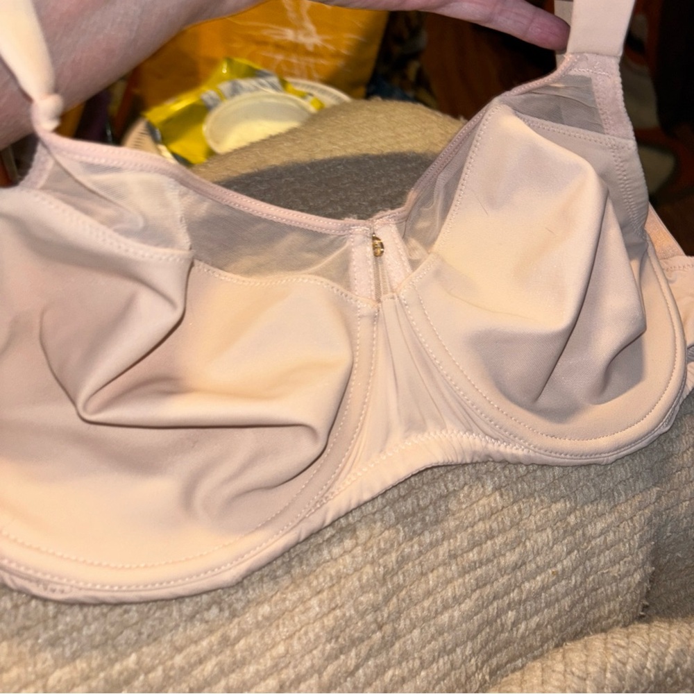 Change Cream Full Support Underwire Comfort Straps Bra Size 32I.  Exc Cond.